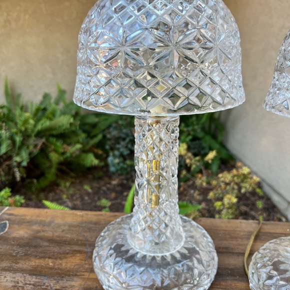 Rare Vintage Crystal Levon lamp, Chrystal lamp shade - Picture 2 of 7